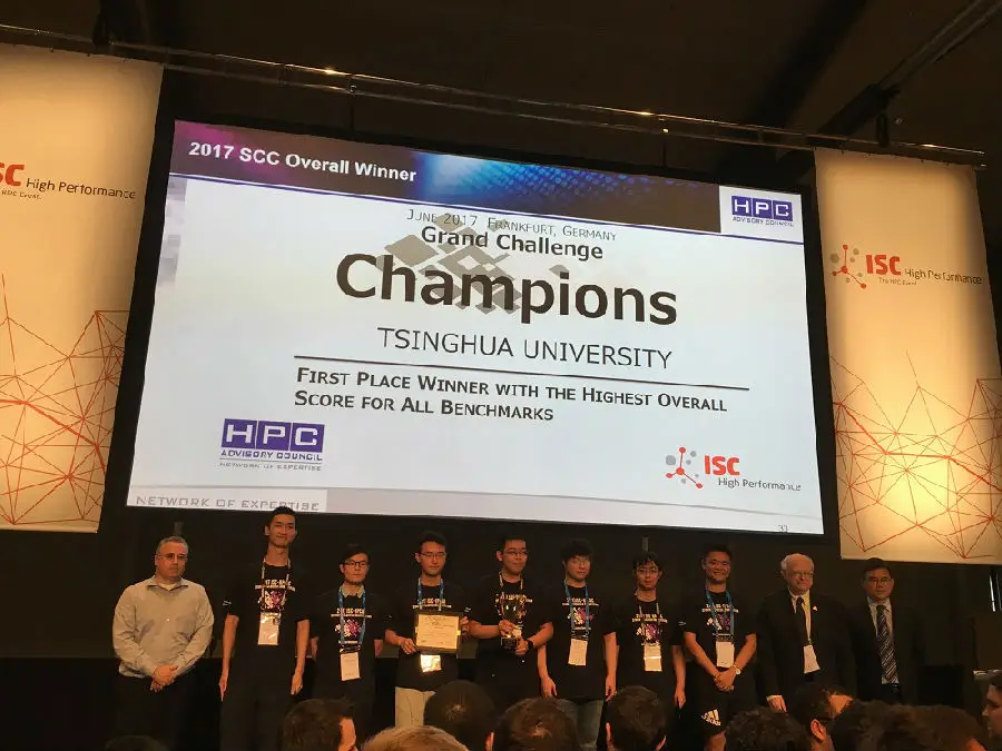 The team at ISC 2017