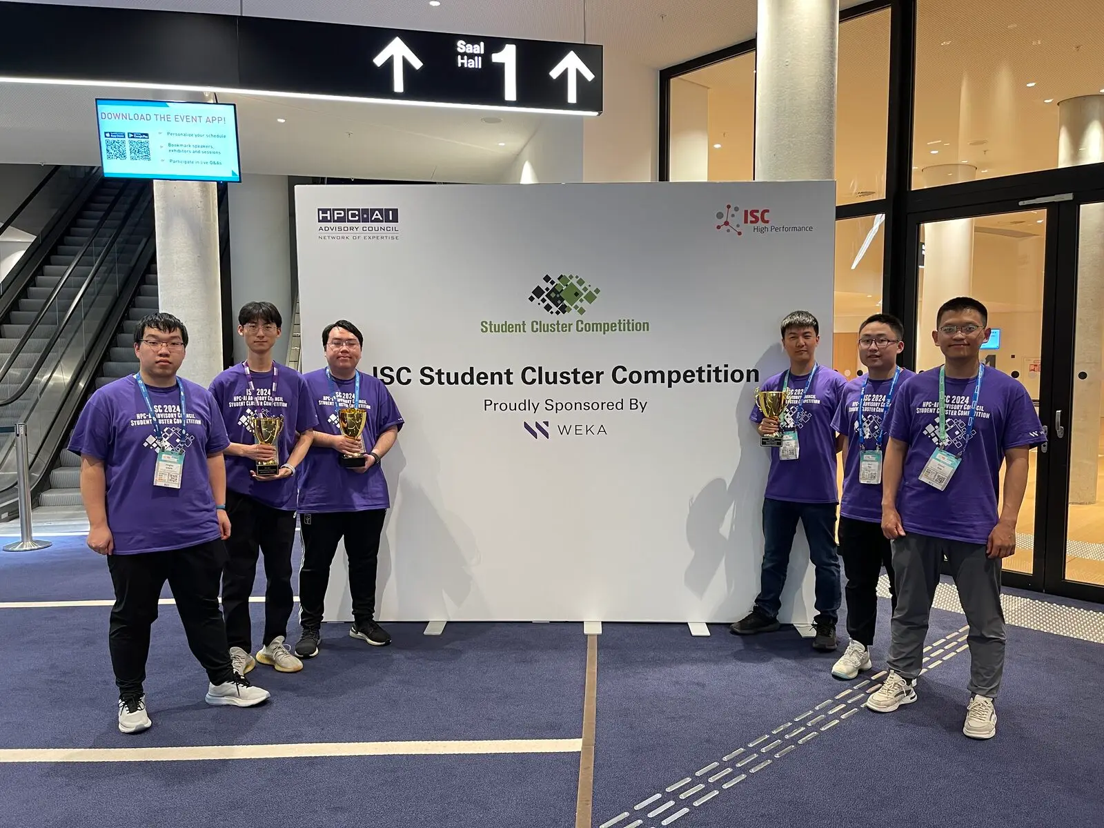The team at ISC 2024